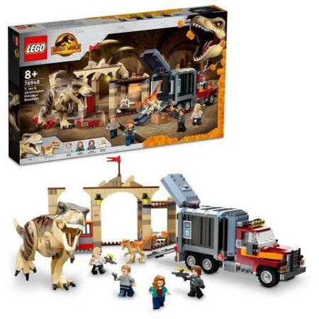 LEGO® Jurassic World™ 76948 Útěk T-rexe a atrociraptora