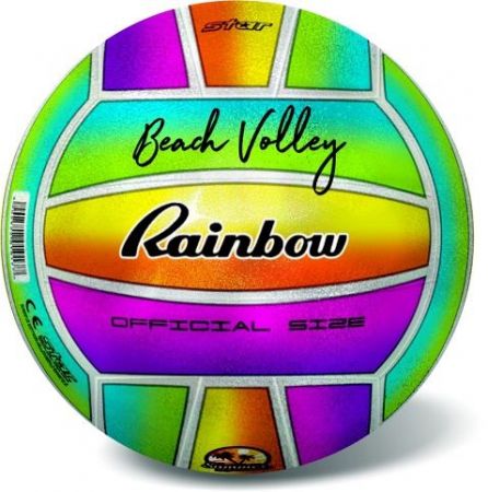 Míč volejbalový Pearl Rainbow 21 cm