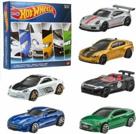 Hot Wheels tematická kolekce - evropští velikáni