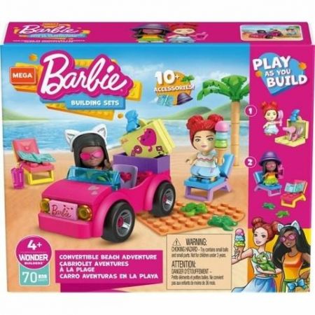 Mega Construx Barbie oblíbená místa