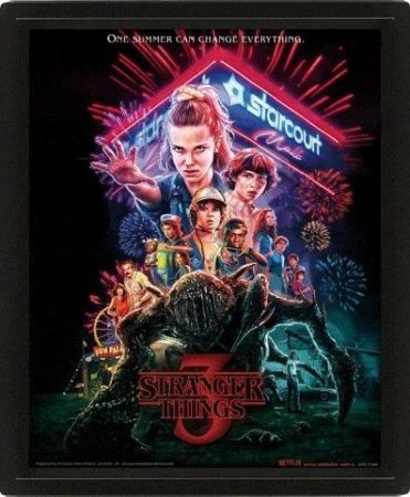 3D obraz Stranger Things (summer of 85)