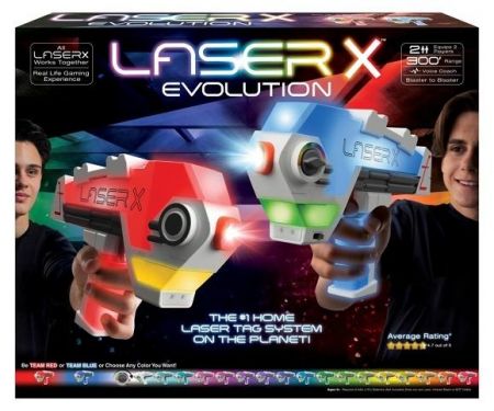 Laser X Evolution double blaster set pro 2 hráče