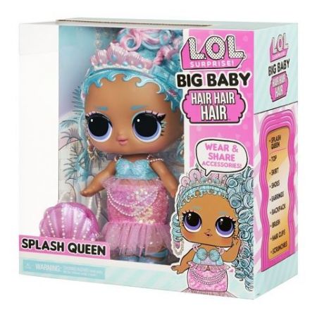 L.O.L. Surprise! Hair Hair Hair Velká panenka – Splash Queen