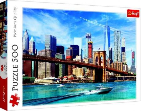 Puzzle Pohled na New York 500 dílků