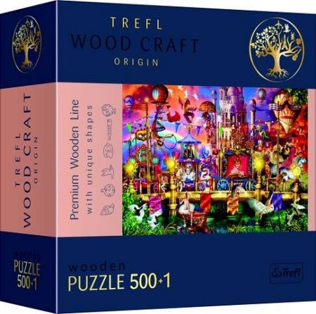 Puzzle dřevěné Magický svět 501 dílků