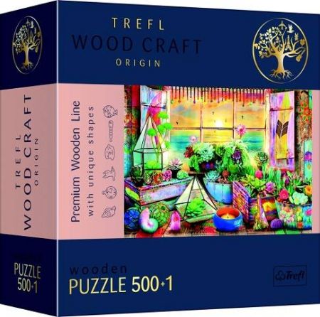 Puzzle dřevěné Plážový dům 501 dílků