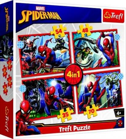 Puzzle 4v1 Spiderman