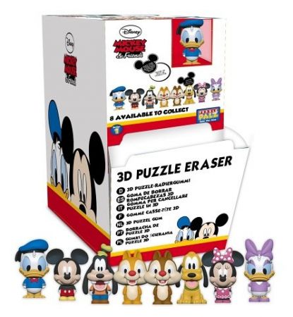 Figurky puzzle gumové 3D Disney Classic