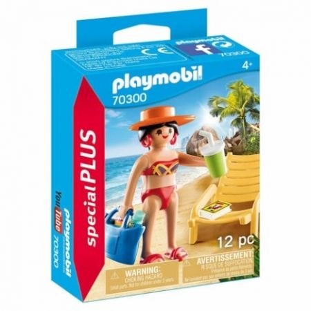 Playmobil Turistka s lehátkem