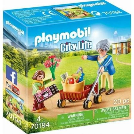 Playmobil Babička s chodítkem