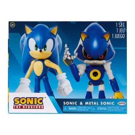 Figurky Sonic 2 ks Modern + Metal 10 cm