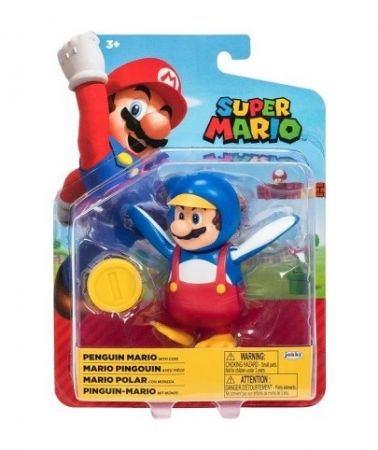 Figurka Super Mario s příslušenstvím 10 cm