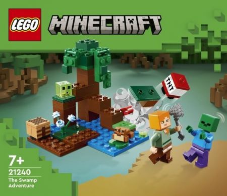 LEGO® Minecraft® 21240 Dobrodružství v bažině