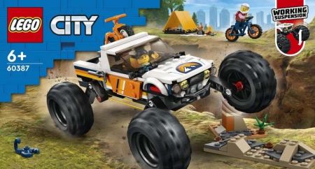 LEGO® City 60387 Dobrodružství s teréňákem 4x4