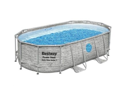 Bazén s konstrukcí Rattan Swim Vista 427 x 250 x 100cm + ka