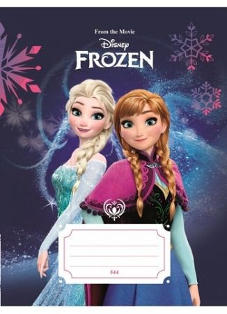 Sešit  A5, 544, 40listů linka  Frozen 7-485 