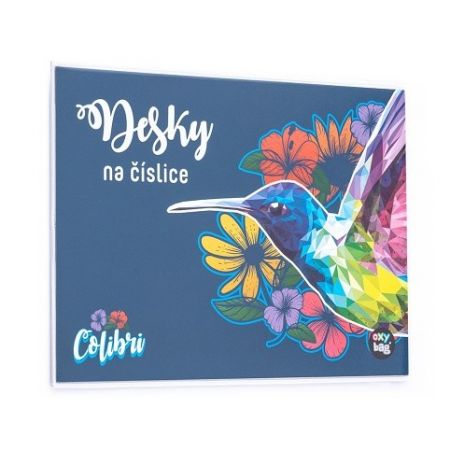 Desky na číslice Kolibřík 