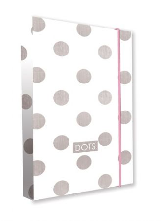 Box na sešity A4 Romantic Nature Dots