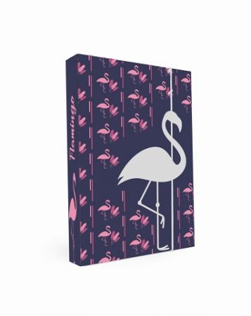 Box na sešity A4 Romantic Nature Flamingo