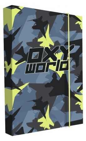 Box na sešity A4 Jumbo Oxy world