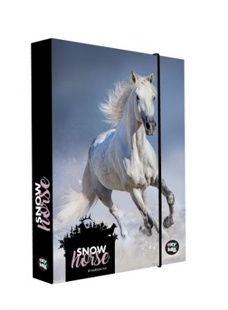 Box na sešity A5 Jumbo snow horse