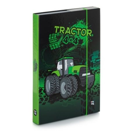 Box na sešity A4 traktor