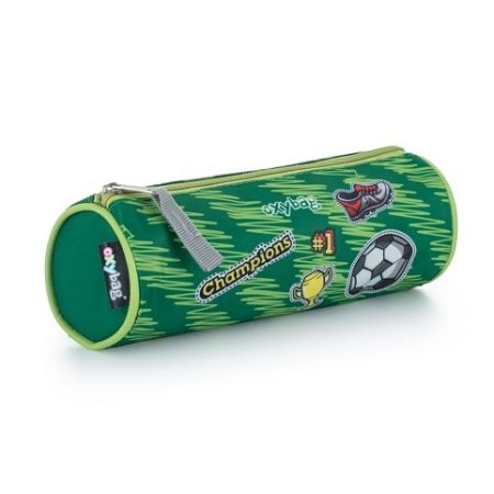 Pouzdro etue kulatá OXY Style Mini football green