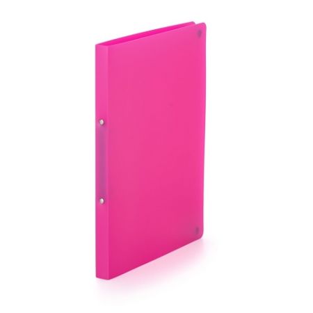 Pořadač PP A4 2kr. neprůhledná magenta