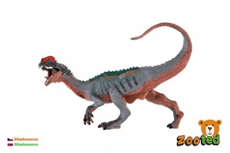 Dilophosaurus zooted plast 15cm v sáčku