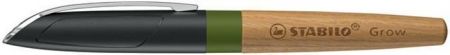 Plnicí pero &quot;Grow&quot;, tělo z dubového dřeva, s mechově zeleným detailem, STABILO 5171/1-41
