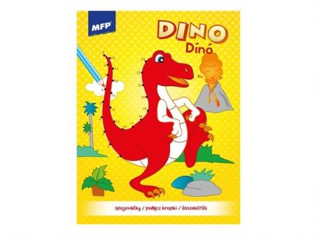 Omalovánky spojovačky DINO 210x275mm