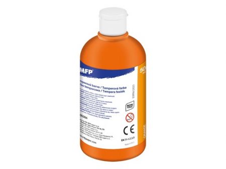 Temperové barvy 500ml oranžová MFP