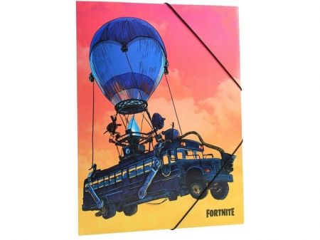 Elastic file A4 Battle Bus Fortnite