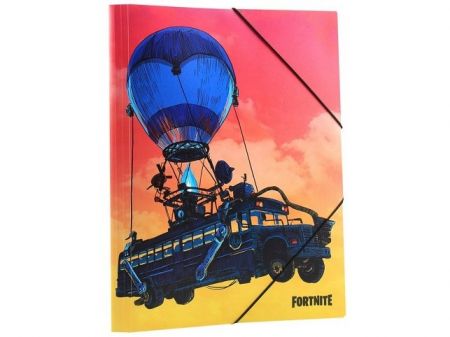 Elastic file A4 Battle Bus Fortnite