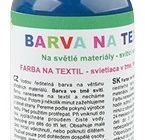 Barva na textil, na světlé materiály 50g   7. TMAVĚ MODRÁ