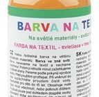 Barva na textil, na světlé materiály 50g   15. ZLATÁ