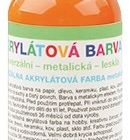 Univerzální akrylová barva lesklá, základní odstín 50 g - 2. ORANŽOVÁ