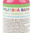 Univerzální akrylová barva lesklá, základní odstín 50 g - 4. RŮŽOVÁ