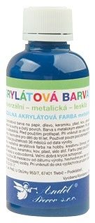 Univerzální akrylová barva lesklá, základní odstín 50 g - 7. TMAVĚ MODRÁ