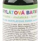 Univerzální akrylová barva lesklá, základní odstín 50 g - 12. ČERNÁ