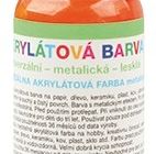 Univerzální akrylová barva lesklá, metalická 50g - 2. ORANŽOVÁ METALICKÁ