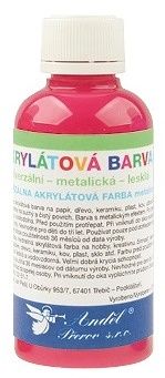 Univerzální akrylová barva matná 50g - 4. RŮŽOVÁ