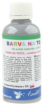 Barva na textil, na světlé materiály 50g   16. ŠEDÁ