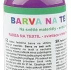 Barva na textil, na světlé materiály 50g   19. FIALOVÁ