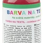 Barva na textil, na světlé materiály 50g   20. VÍNOVÁ