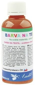 Barva na textil, na světlé materiály 50g   21. MĚDĚNÁ