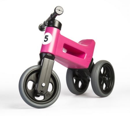 Odrážedlo FUNNY WHEELS Rider Sport 2v1 růžové