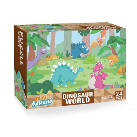 Puzzle s dinosaury 24 dílů 50 x 34 cm