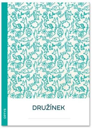 Zápisový sešit Družínek tyrkysový, 10 listů