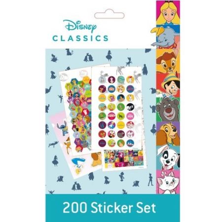 Samolepky Disney set 200 ks